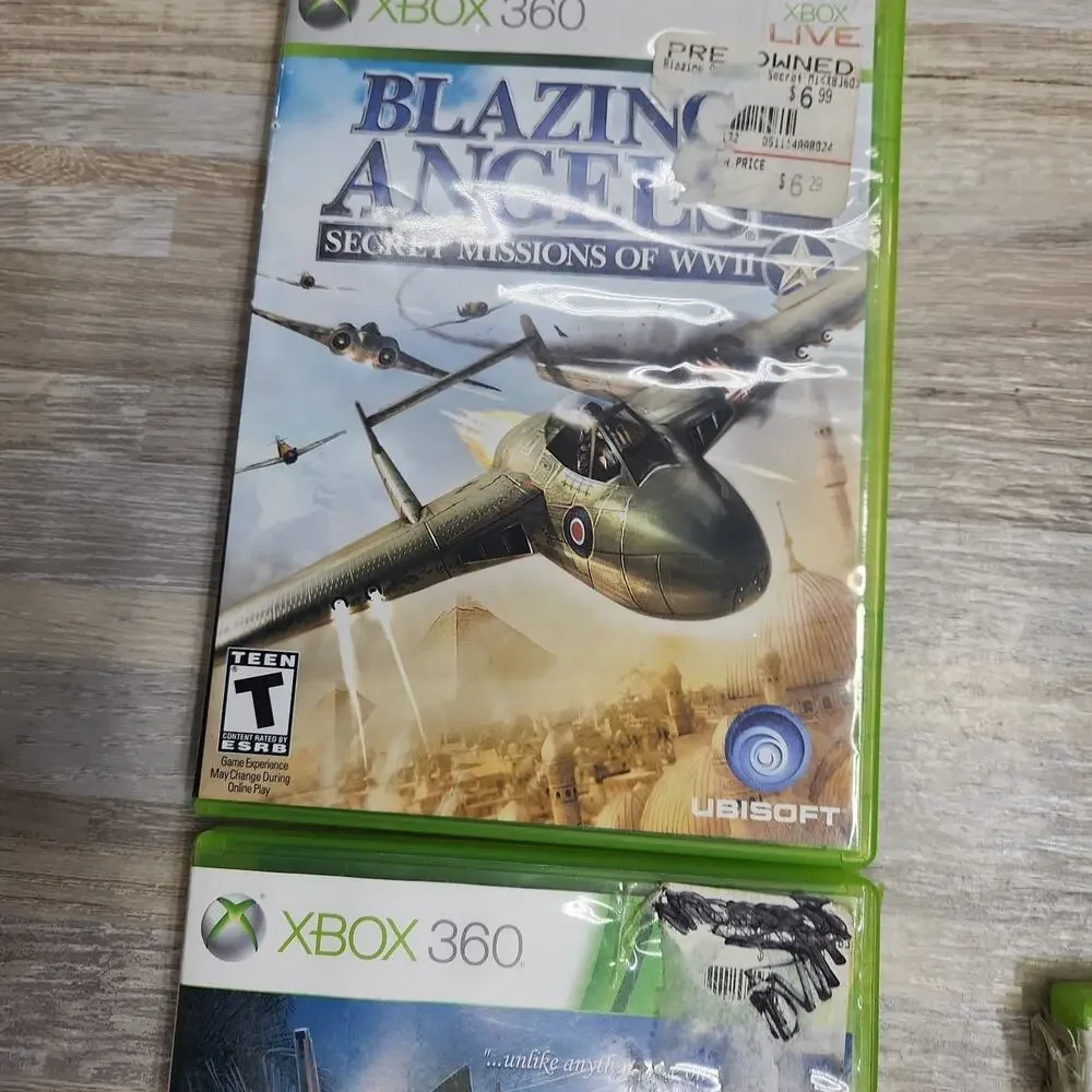 Lot of 12 Microsoft Xbox 360 Video Games - Dance, Blazing Angels. Untested